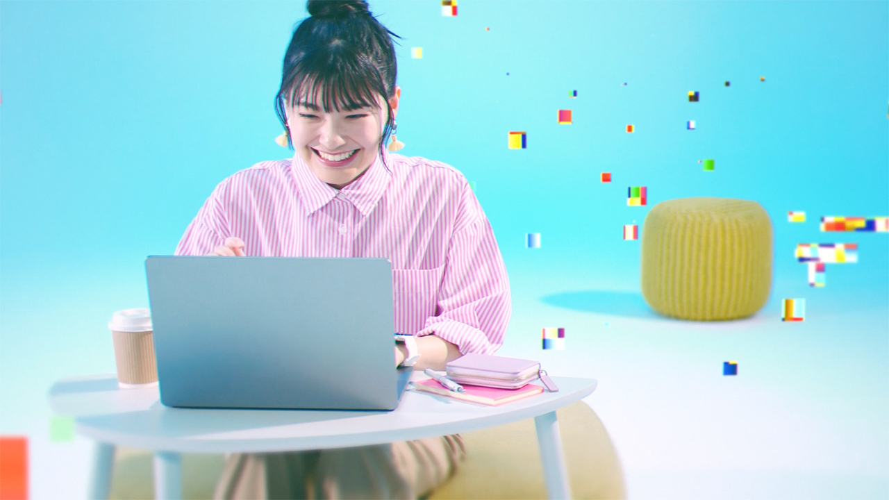 「みなと銀行CM「New touch,New minato.」篇(15秒)」動画へのリンク